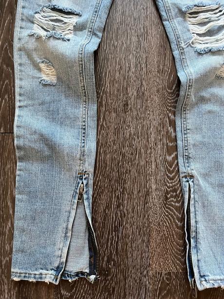 Džínsy criminal damage - xs/s, 34