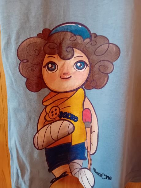 Tričko  "boľko" z vnímajkov, 128