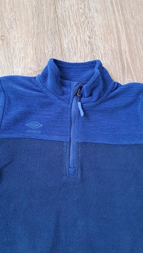 Modrá fleecová mikina, umbro,128