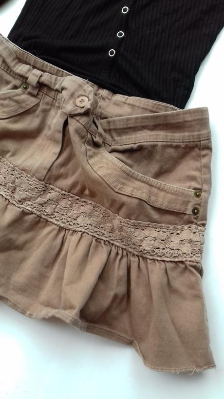 Volaniková sukňa, m