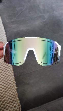 Slnečné cyklistické okuliare dúhové šošovky, 