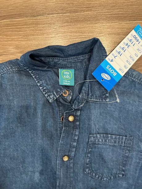 Riflova košeľa, pepco,116