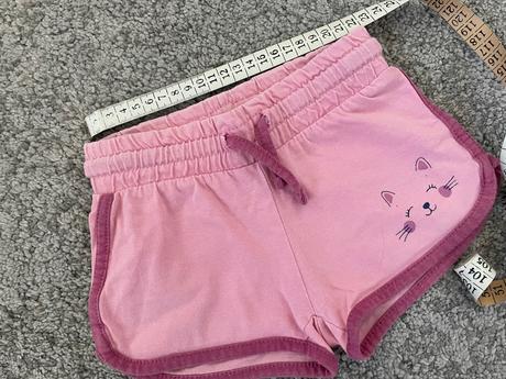 Šortky 92 mačička guma a šnúrky, 92
