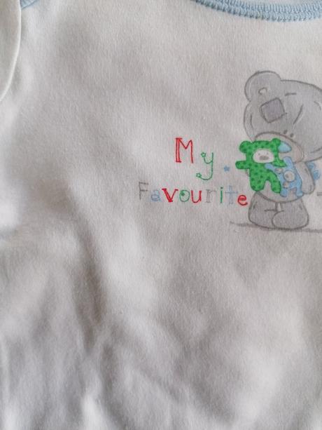 Modré body macko, f&f,74