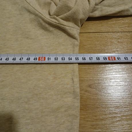 Béžové elegantné tričko s riasenými rukávmi, tchibo,46