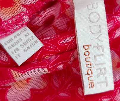 Kvetinové šaty bodyflirt, bonprix,48