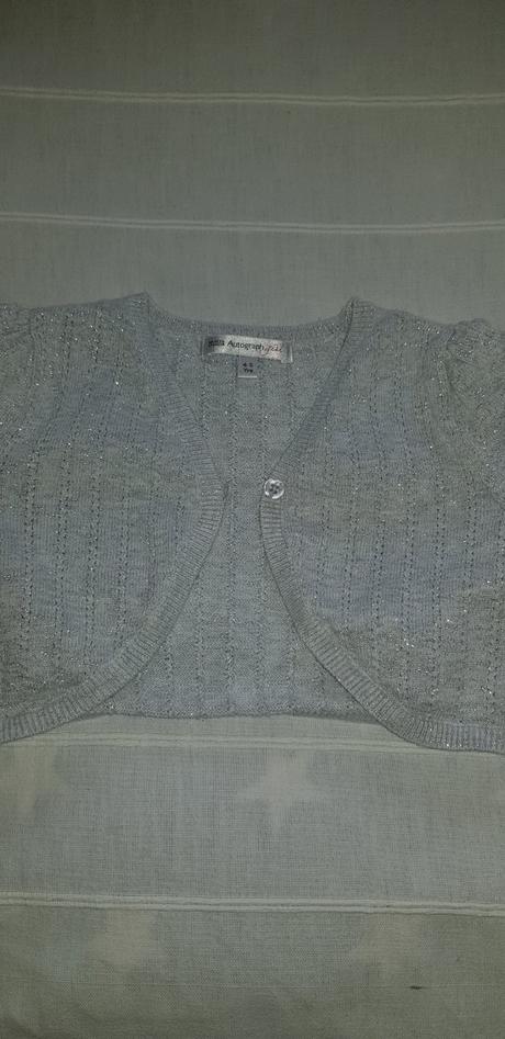 Strieborné bolerko, marks & spencer,110