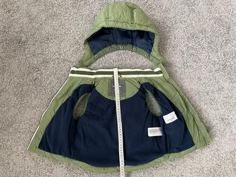 H&m vesta prešívaná teplá s kapucňou 104, h&m,104