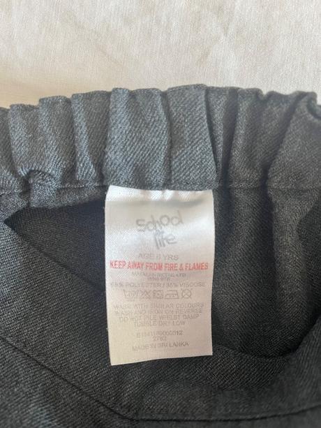 Sivé elegantné nohavice vel.116, matalan,116