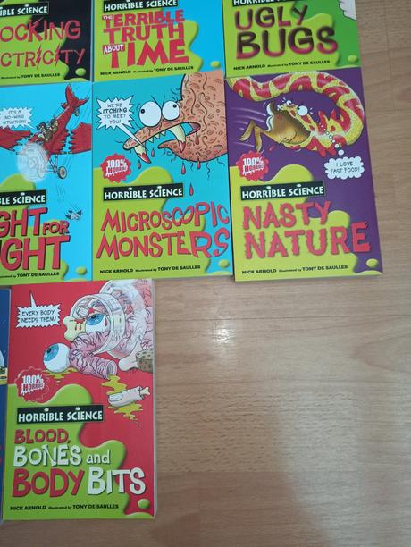 Horrible science aj jednotlivo, 