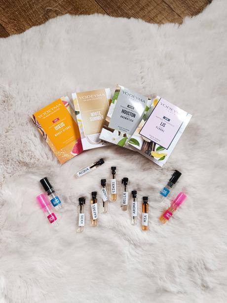 Vzorky vôní na testovanie, 