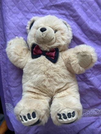Béžový macko 46 cm,
