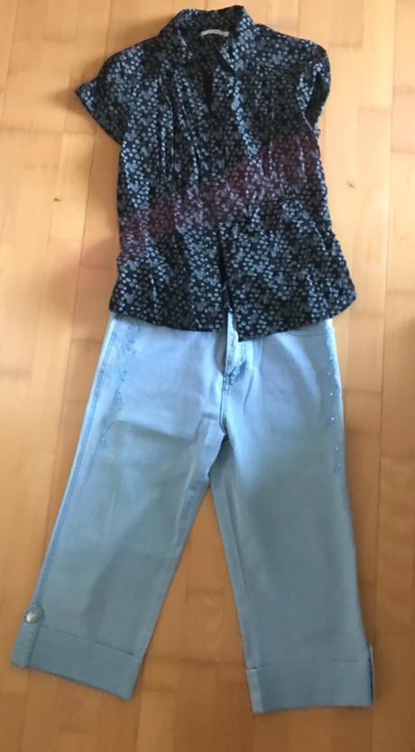 Nohavice a blúzka  k tomu l 40, l