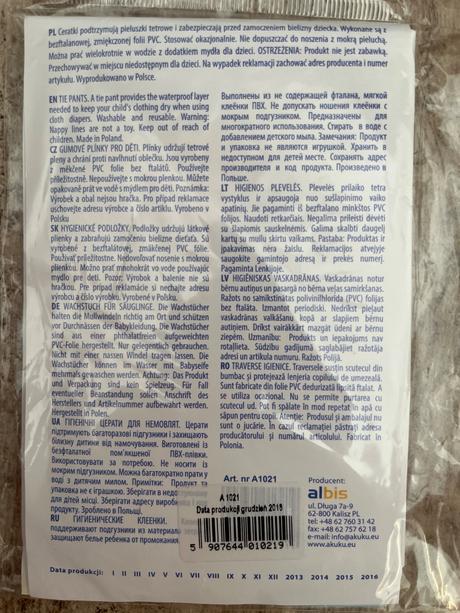 Nové -akuku - podložky do látkových plienok - nové, akuku,4 kg - 9 kg
