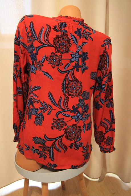 Kvietkovaná blúzka z viskózy, m, m