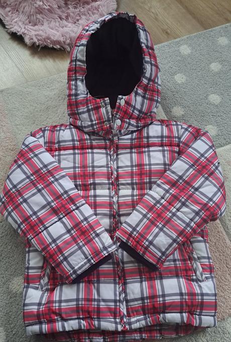 Zimný kabát, h&m,128