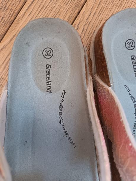 Dievčenské žabky, deichmann,32