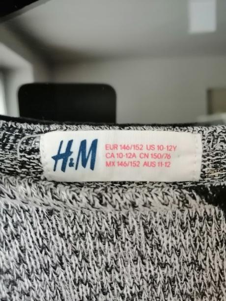 Tenký pulovrík, h&m,146