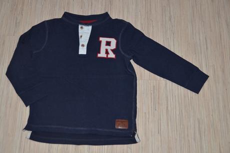 Tričko s dlhým rukávom "r", f&f,122