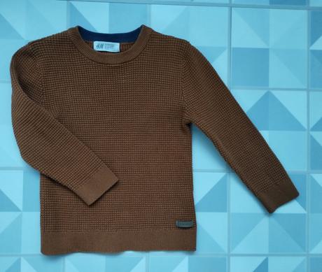 Bavlnený sveter 98/104, h&m,98