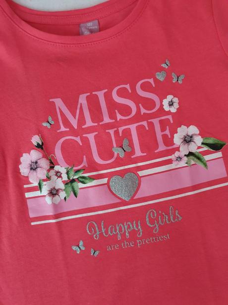 Dievčenské tričko miss cute, dopodopo,122