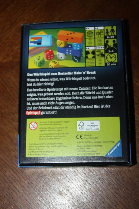 Hra make n break - würfelspiel - od 8 rokov, 