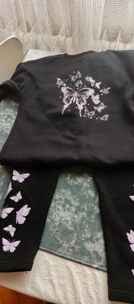 Mikina a legíny, primark,140