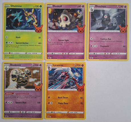 Pokémon karty "trick or trade" halloween (1), 