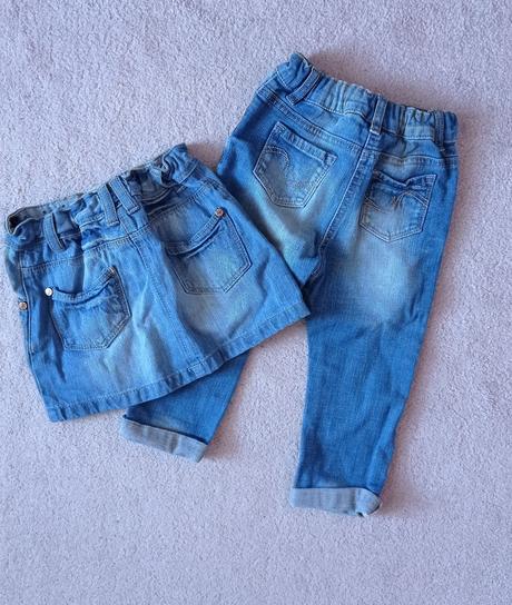 Dievčenské rifle next, veľ. 86, top stav, next,86