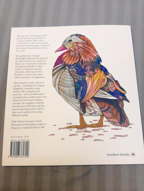Georgie woolridge birds colouring book nsp22,