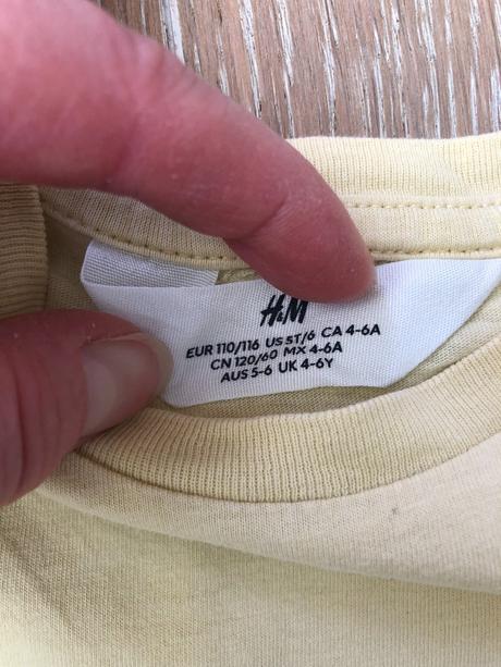 Tričko zn. h&m, h&m,110