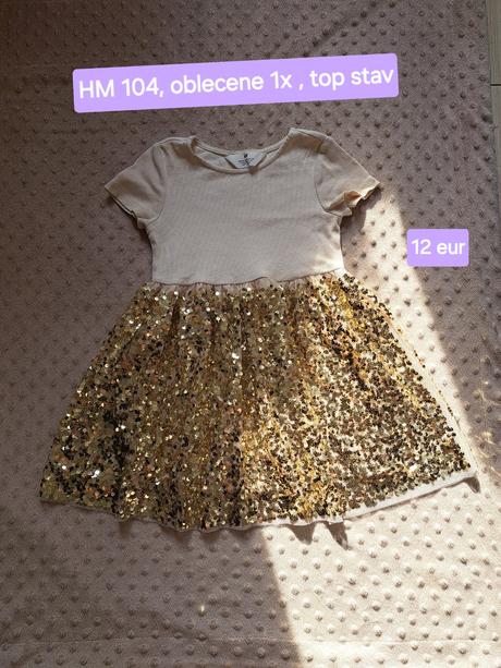 Krasne saty, vhodne na prilezitost, h&m,104