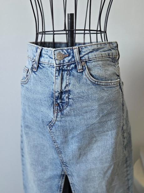 Rifľová sukňa xs, h&m,xs