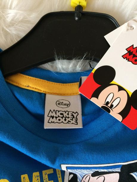 Chlapčenské tričko s dlhým rukávom mickey mouse., disney,116