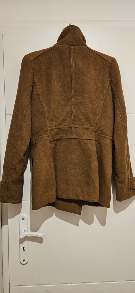 Hnedý kabát, h&m,s