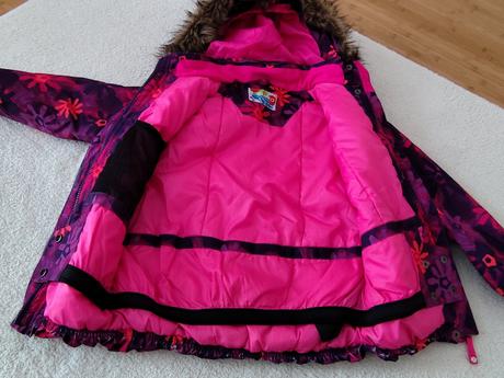 Lyžiarska zimná bunda, lewro,128