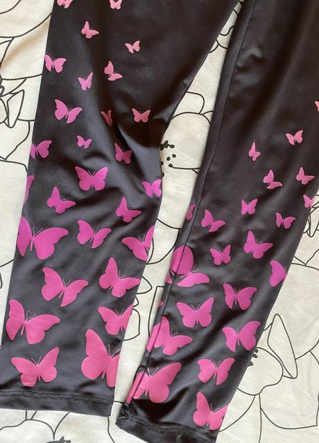 Legíny s potlačou - motýliky v. 122, 122