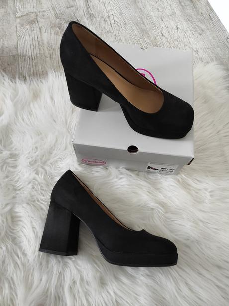 Lodičky na hrubom podpätku, graceland,39