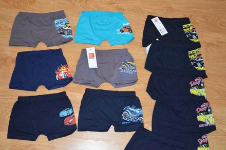 Detské bavlnené boxerky, 86 - 188