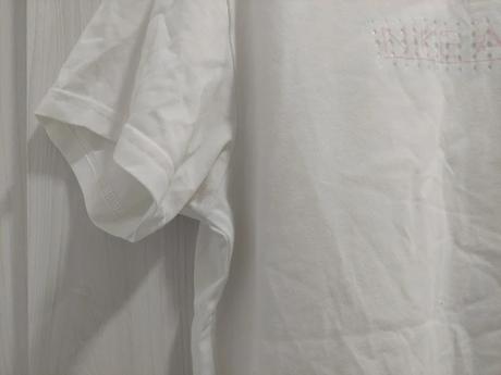 Biele bavlnené tričko veľ. l/xl, l