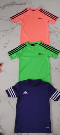 Adidas fialové športové tričko 7/8 r, adidas,128
