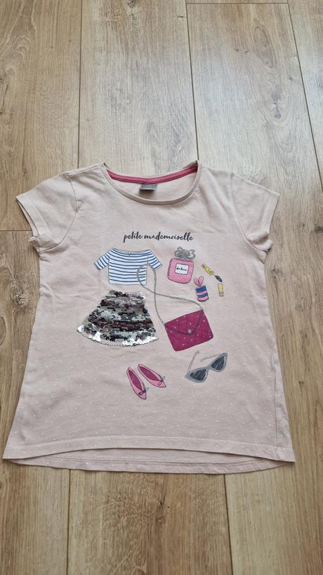 Tričko s krátkym rukávom veľ. 122 cm., 122