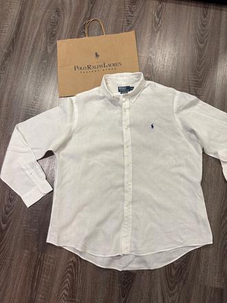 Ralph lauren panska ľanova kosela xxl, ralph lauren,xxl