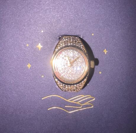 Fossil hodinky na prst s visačkou, fossil