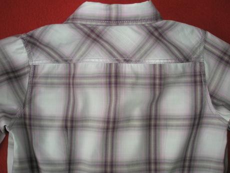 Dievčenská károvaná košeľa zn. h&m veľ. 116-122, h&m,116