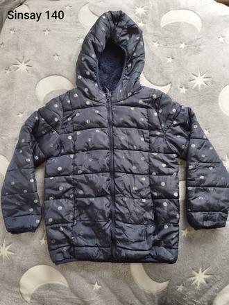 Dievčenská neskorá jesenná bunda, sinsay,140