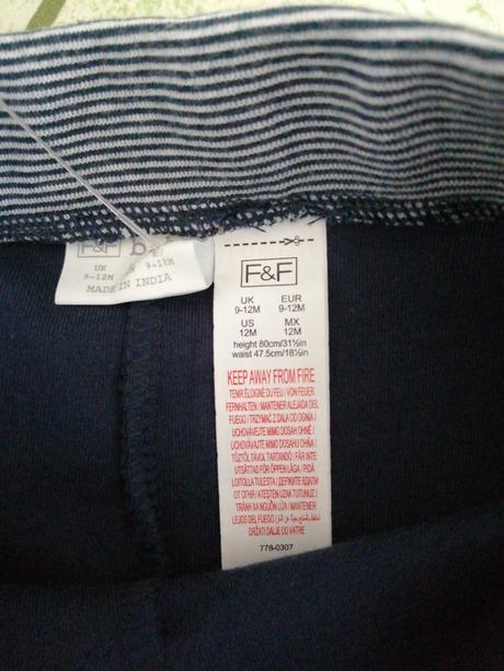 Súprava body, tepláčiky a čiapka, f&f,80