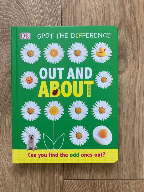 Detská anglická kniha out and about, 