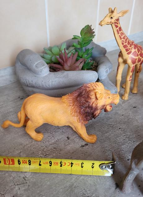 Safari zvieratá - 4 väčšie kusy, 