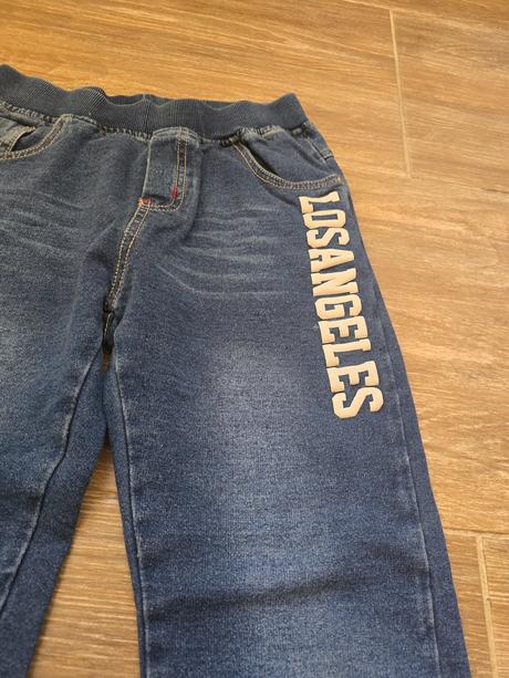 Elastické nohavice č.140-146, 140